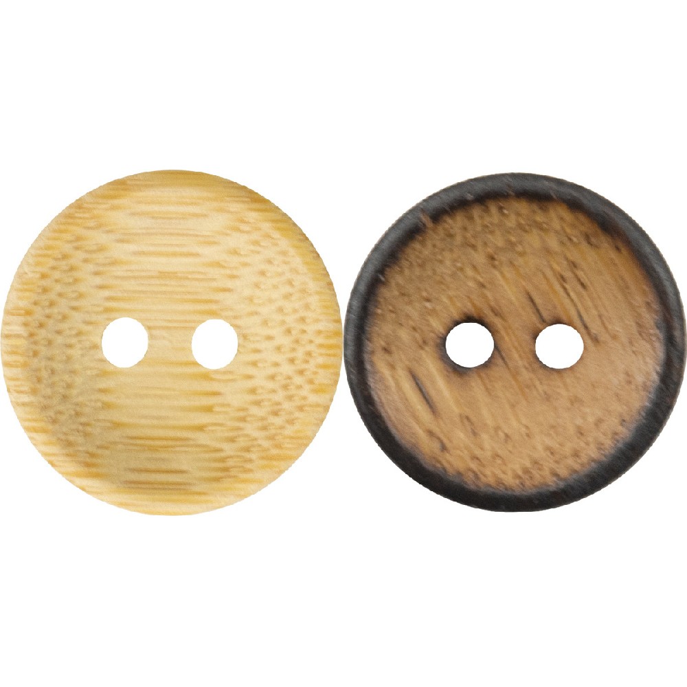bamboo button