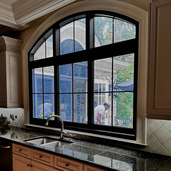 Fixed Glass Window Panel - Aluminum Metal Frame