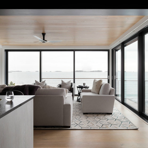 Balcony Aluminum Sliding Window with Mosquito Net