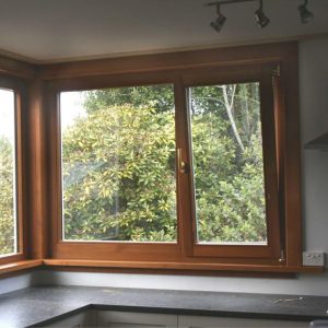 Commercial aluminum casement windows