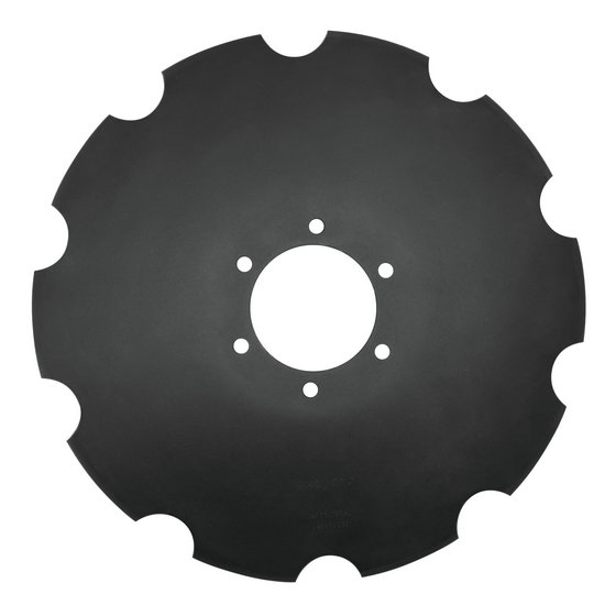 Notched Flat Back Disc Blades