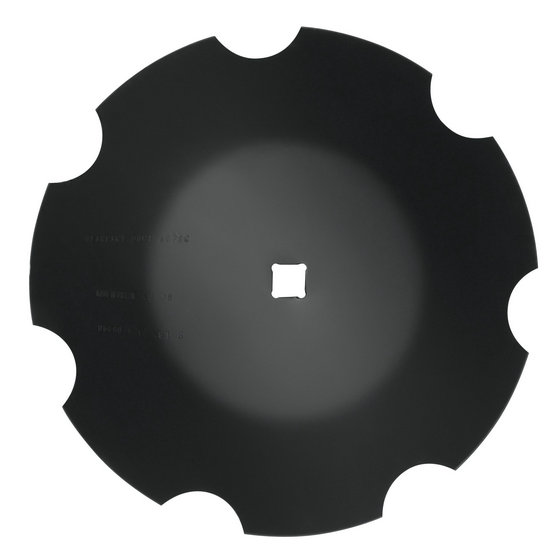 Notched Disc Blades Deep Cone