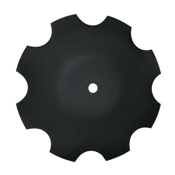 Notched Raised Crimp Center Disc Blades